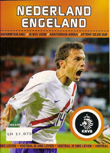 Netherlands (Holland) v England